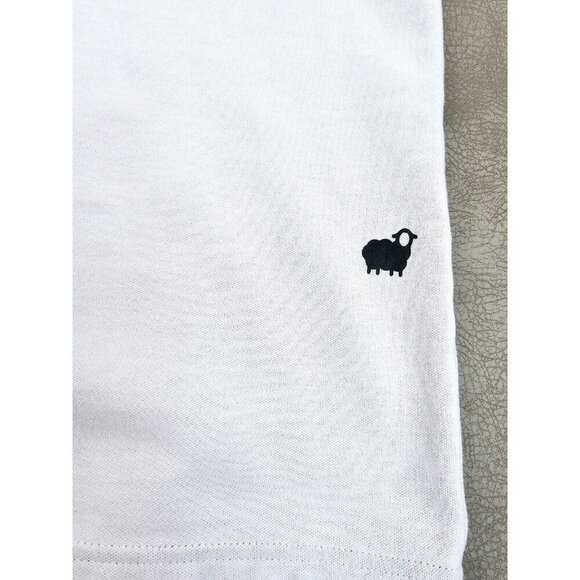 Lambs Size Large White Limited Edition 143/300 White Women Short Sleeve Logo Tee - Picture 7 of 11